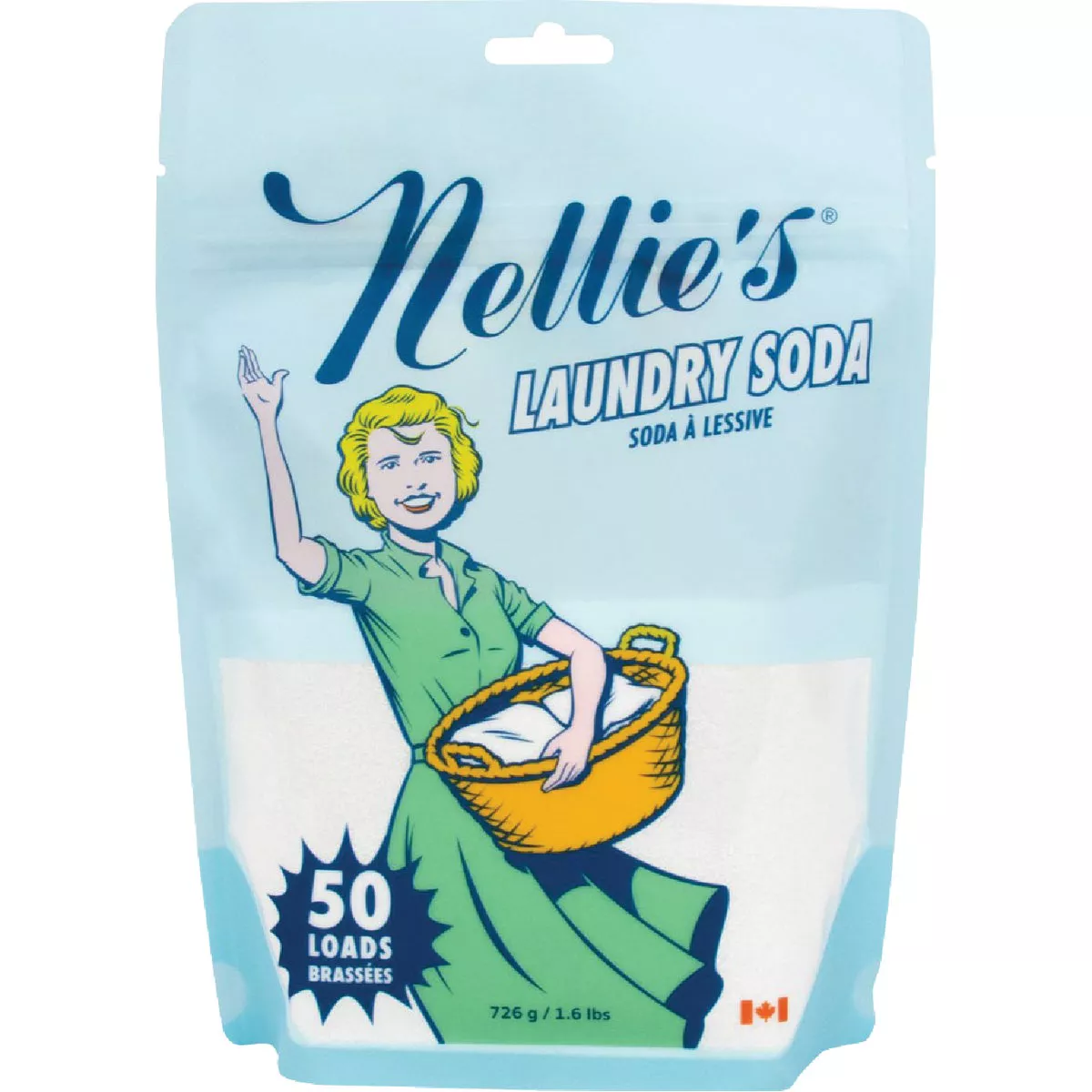 Nellie's 1.6 Lb. 50 Load Powder Laundry Soda Detergent