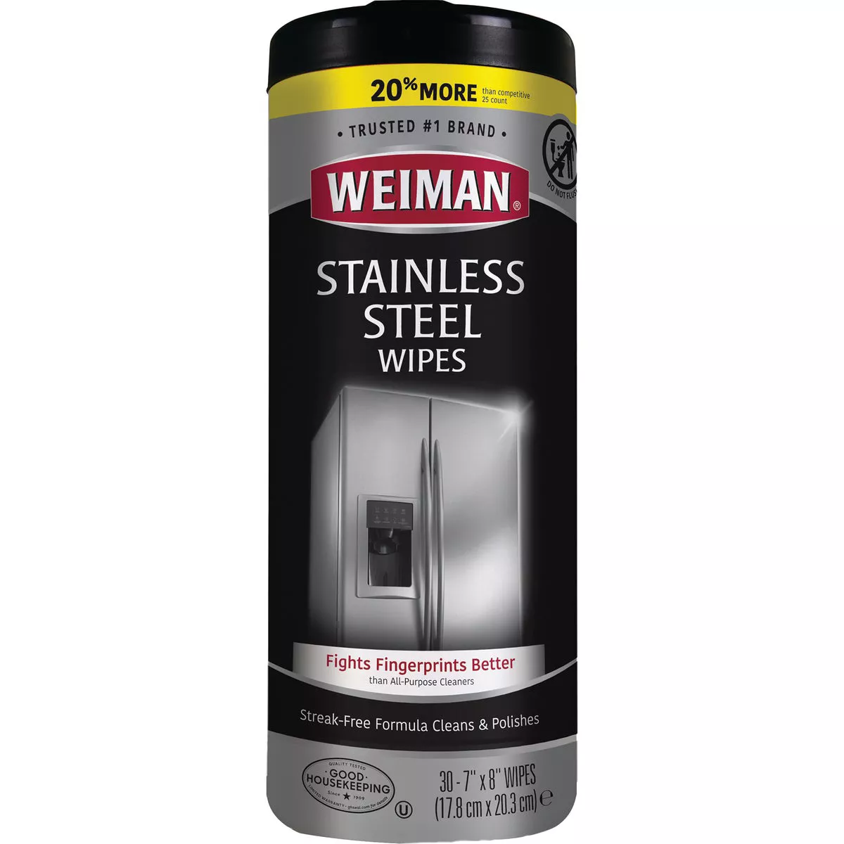 Weiman 3.25 In. x 8 In. Stainless Steel Wipes (30-Count)