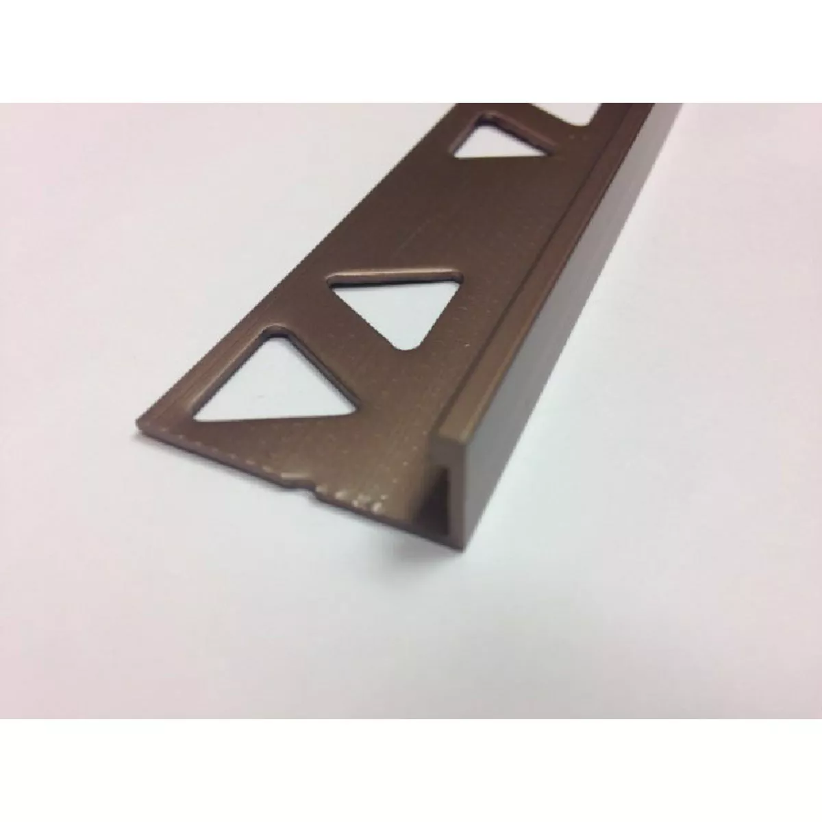 M-D 3/8 In. x 8 Ft. Satin Copper Bronze Tile Edge