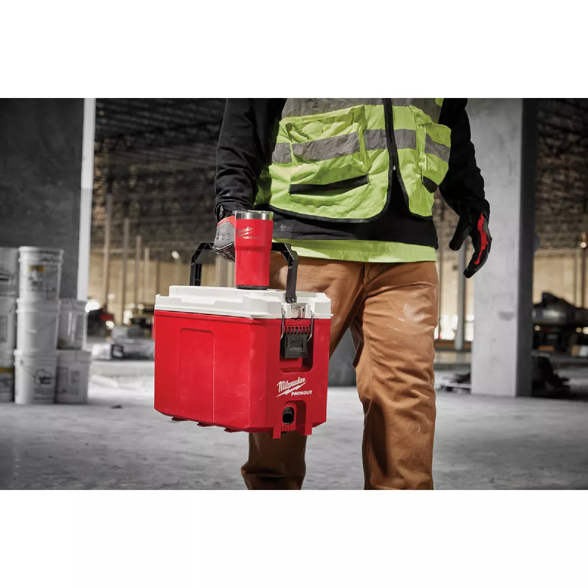 Milwaukee PACKOUT 20 Oz. Red Insulated Tumbler - photo 7