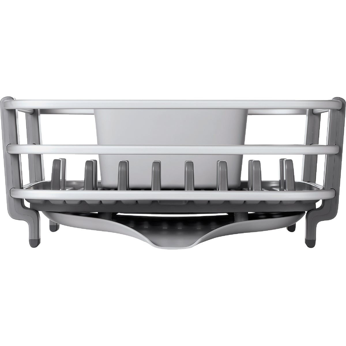 OXO Good Grips Aluminum Frame Dish Rack - Metal - 18" x 6.6" x 15" - Thumbnail 5