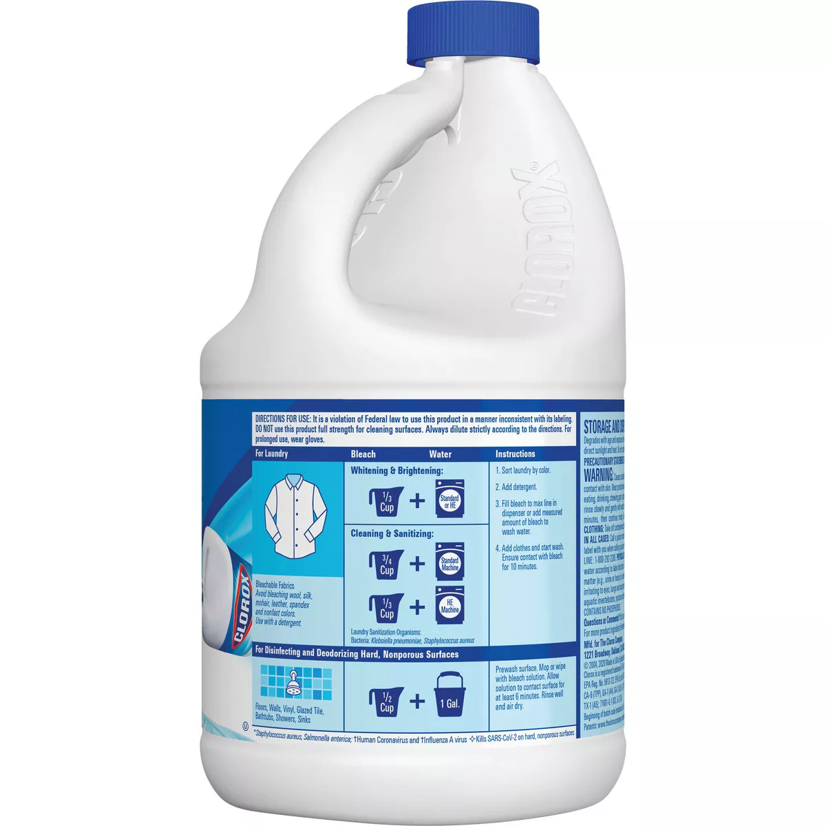 Clorox 77 Oz. Concentrated Splash-Less Liquid Bleach - photo 7