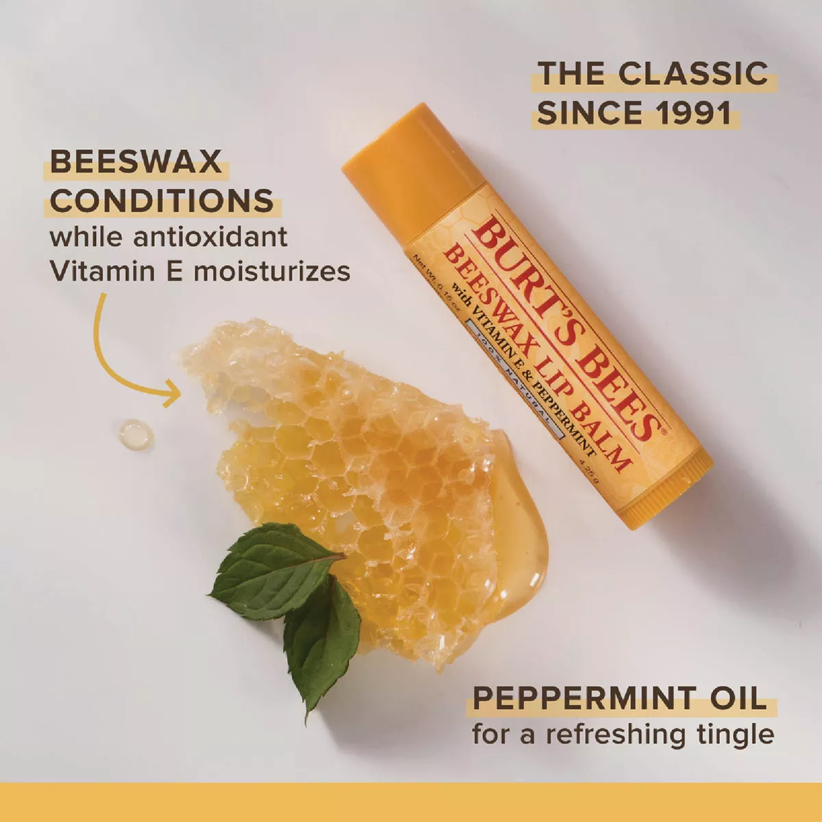 Burt's Bees Beeswax Lip Balm (Single Pack) - photo 5
