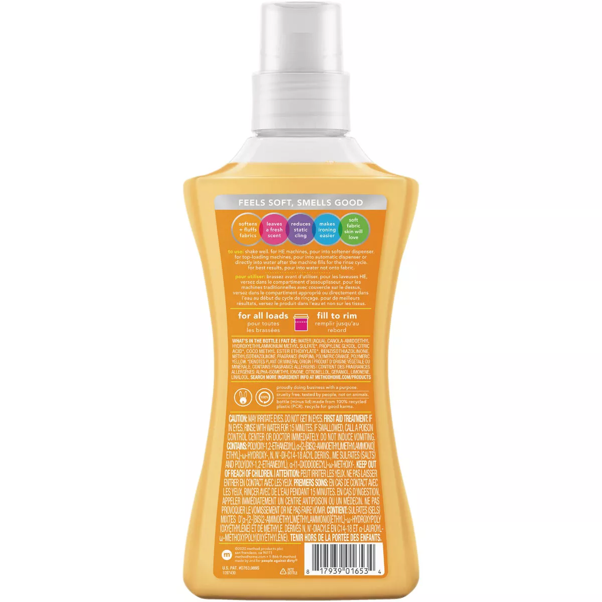 Method 53.5 Oz. Ginger Mango Liquid Fabric Softener - photo 2