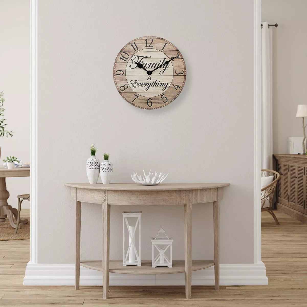 Westclox 11 In. Family Is Everything Wall Clock - photo 3