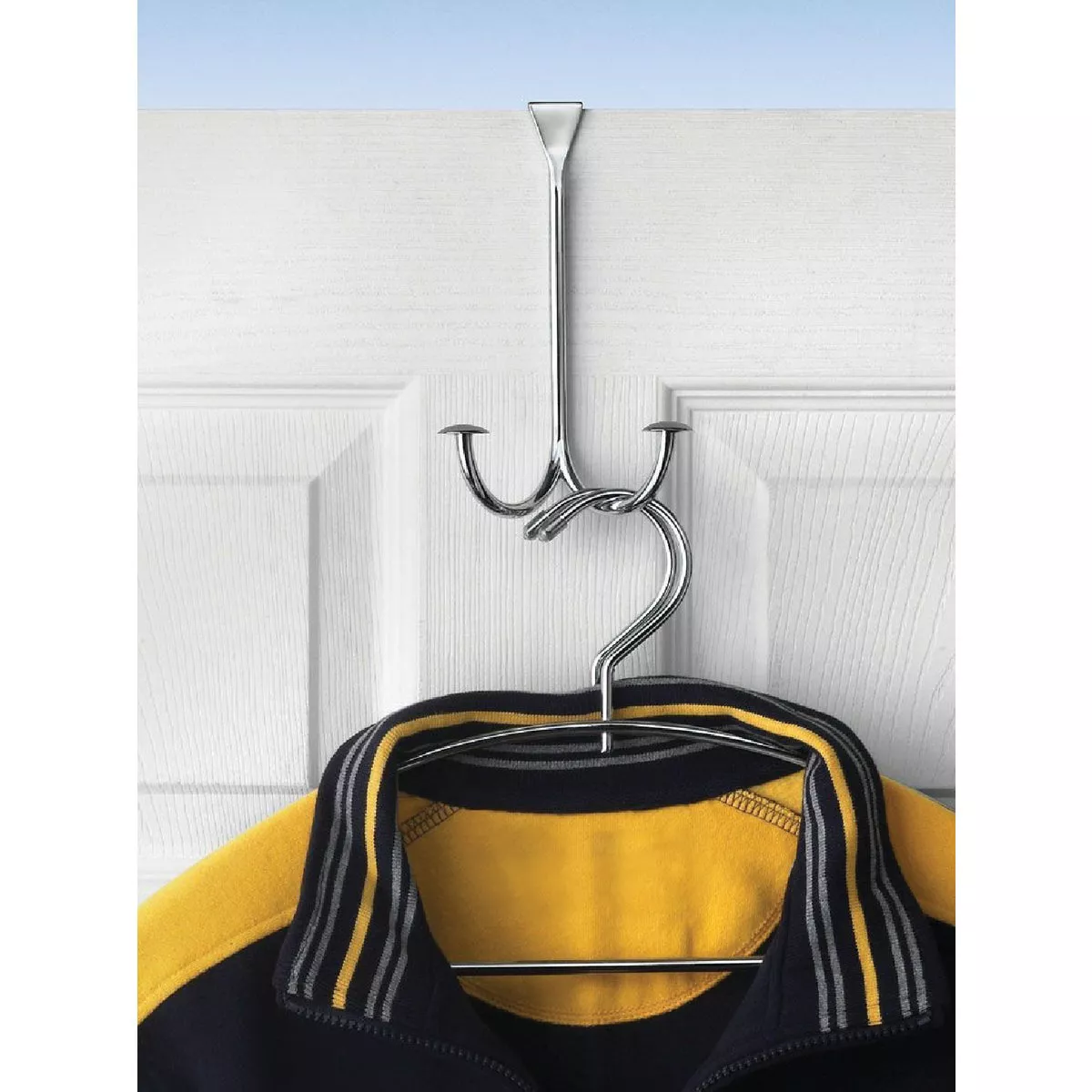 Spectrum Stratford Chrome Double Over-The-Door Hook