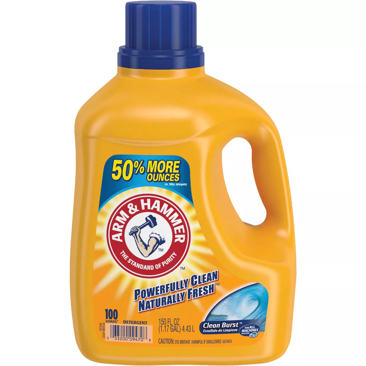 Arm & Hammer 144.5 Oz. Clean Burst Liquid Laundry Detergent