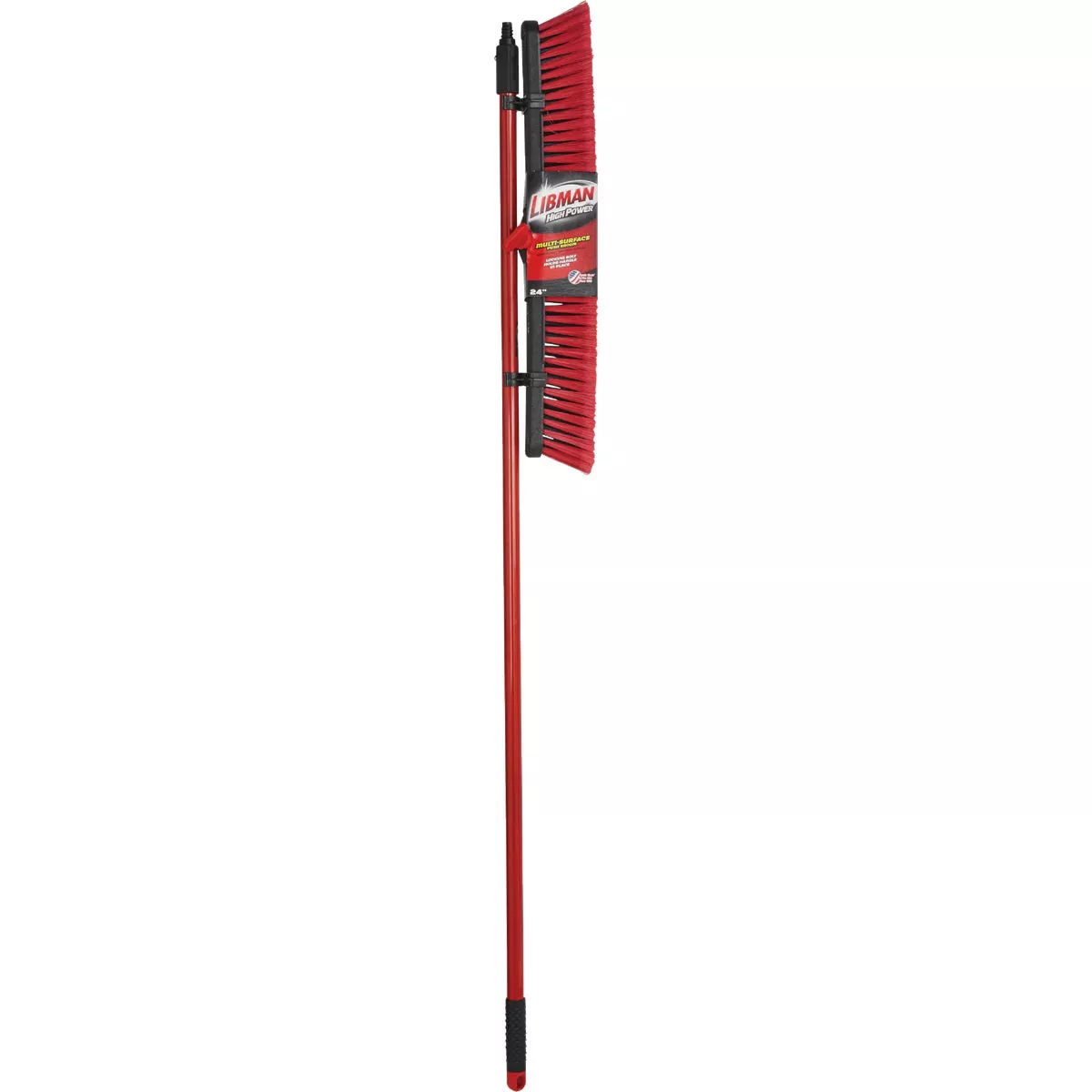 Libman 24 In. W. x 64 In. L. Steel Handle Multi-Surface Medium Sweep Push Broom - photo 4