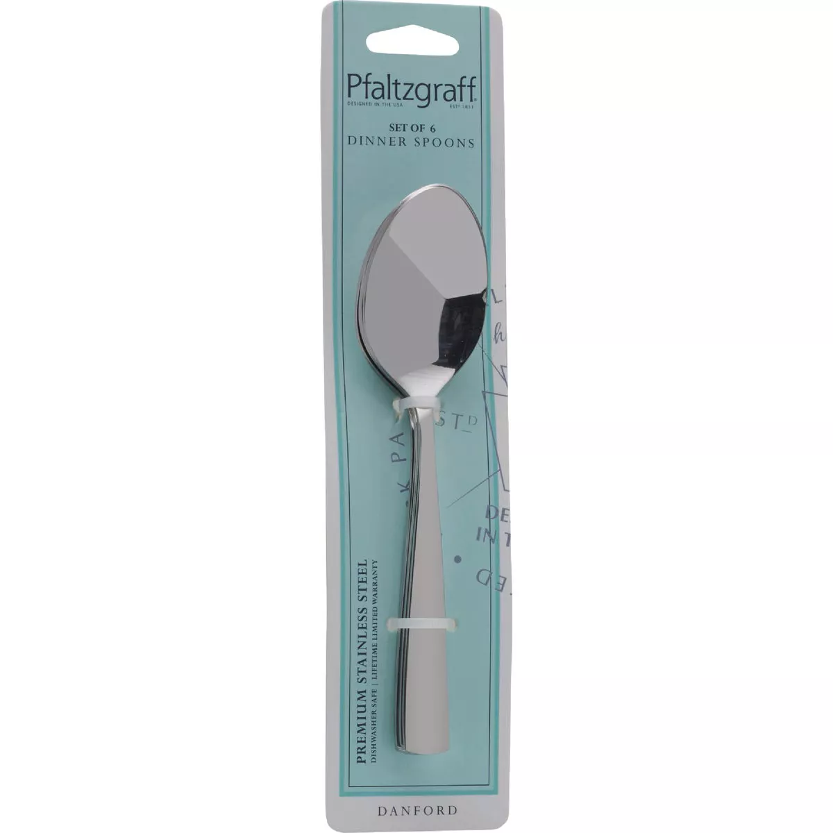 PfaltzGraff Danford Stainless Steel Dinner Spoons (6-Pack) - photo 2