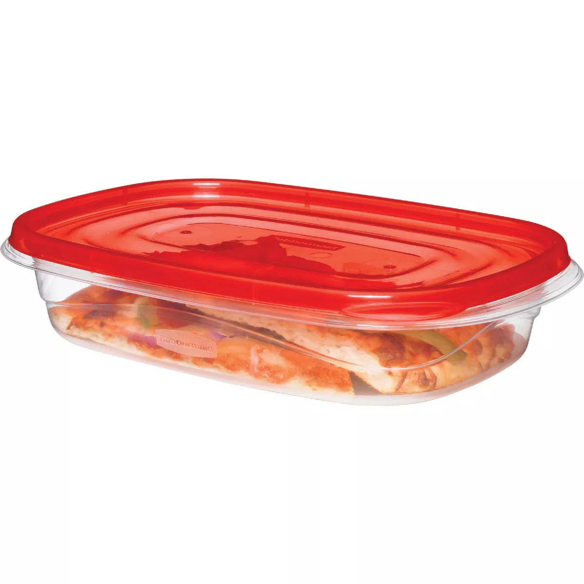 Rubbermaid TakeAlongs 4 C. Clear Rectangle Food Storage Container with Lids (3-Pack) - photo 2