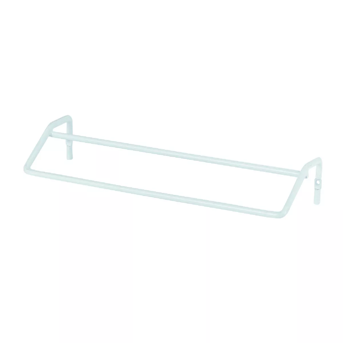 Grayline 10 In. Double White Vinyl Towel Bar