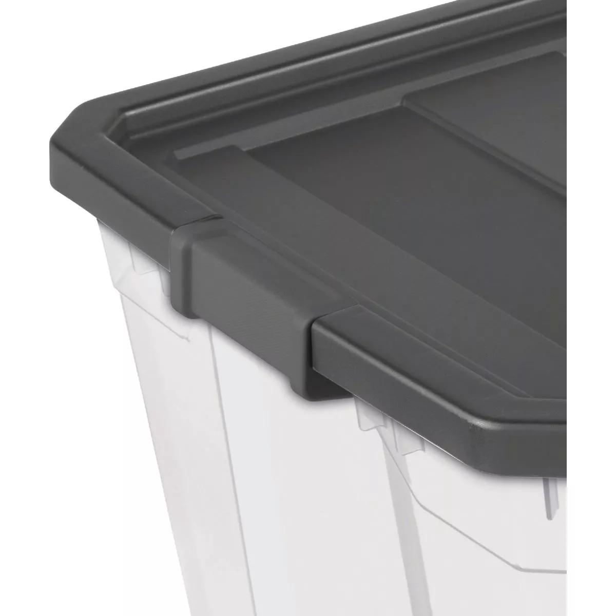 Sterilite 200 Qt./189L Flat Gray Stacker Storage Tote - photo 3