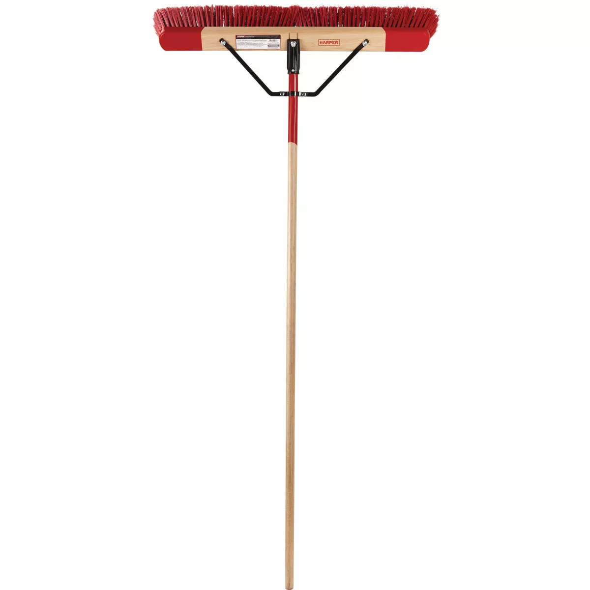 Harper 30 In. W. x 64 In. L. Wood Handle Multi-Purpose Medium Sweep Push Broom - photo 2