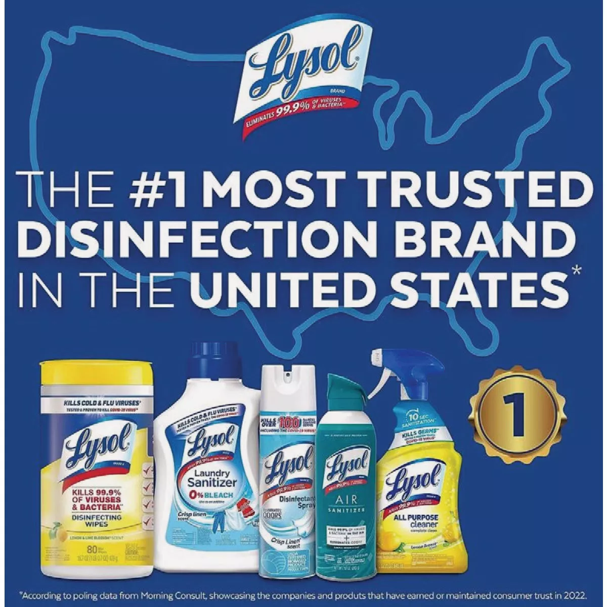 Lysol 10 Oz. White Linen Air Sanitizer Spray - photo 6