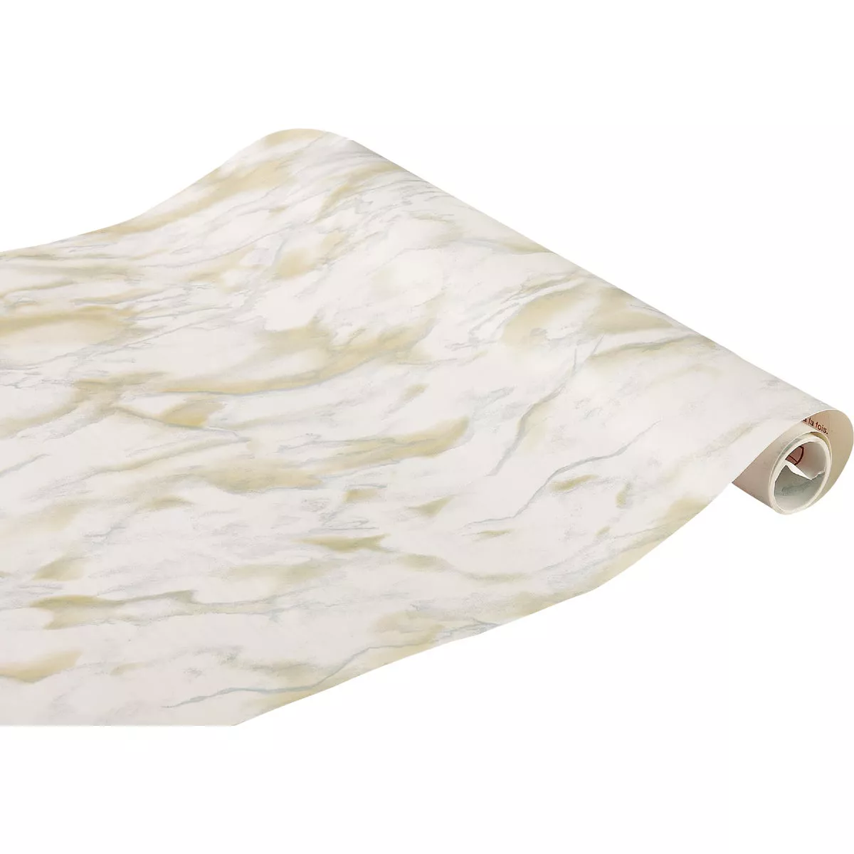 Con-Tact Creative Covering 18 In. x 9 Ft. White Marble Self-Adhesive Shelf Liner