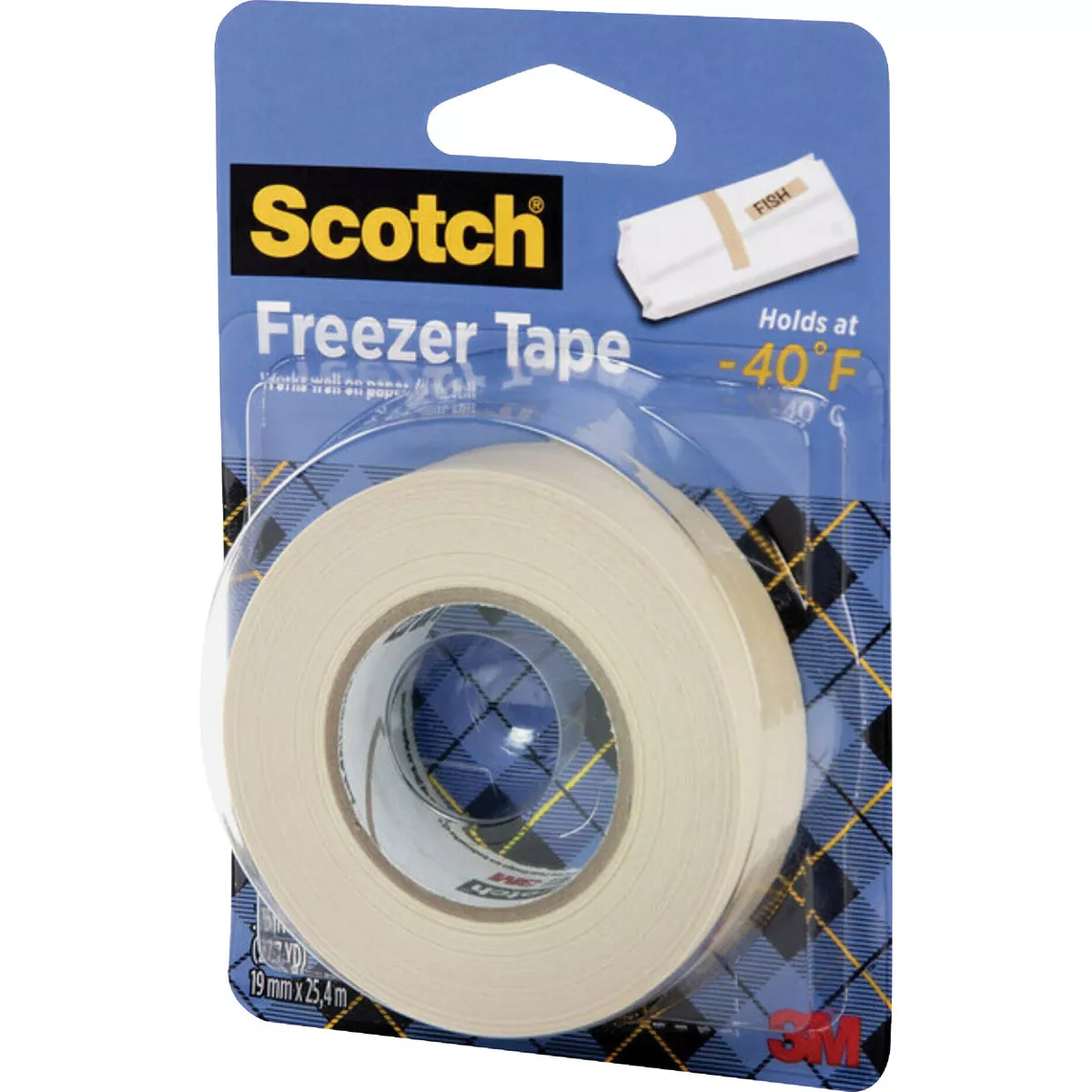 Scotch Freezer Tape, 0.75 In. x 1000 In., 1 Roll/Pack - photo 2