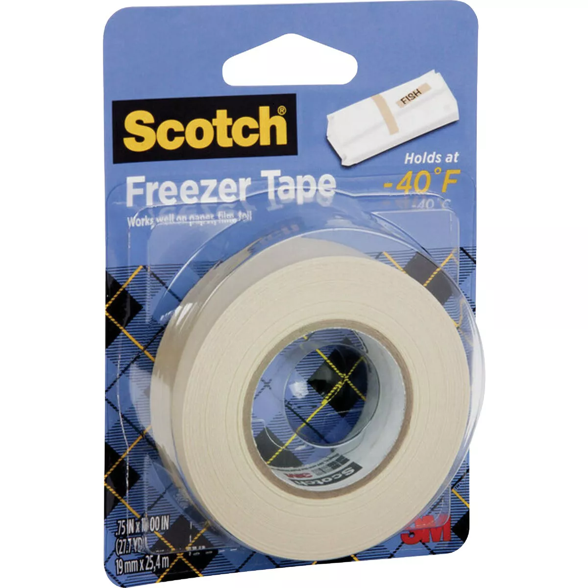 Scotch Freezer Tape, 0.75 In. x 1000 In., 1 Roll/Pack - photo 4