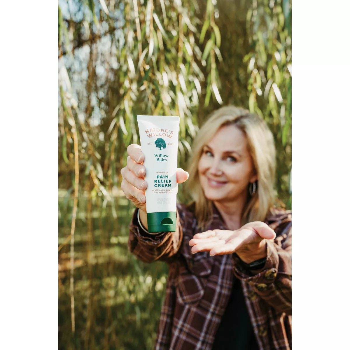 Nature's Willow 3.5 Oz. Pain Relief Cream - photo 6