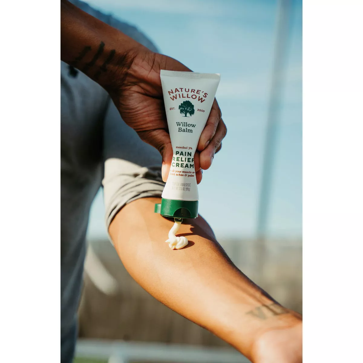 Nature's Willow 3.5 Oz. Pain Relief Cream - photo 3