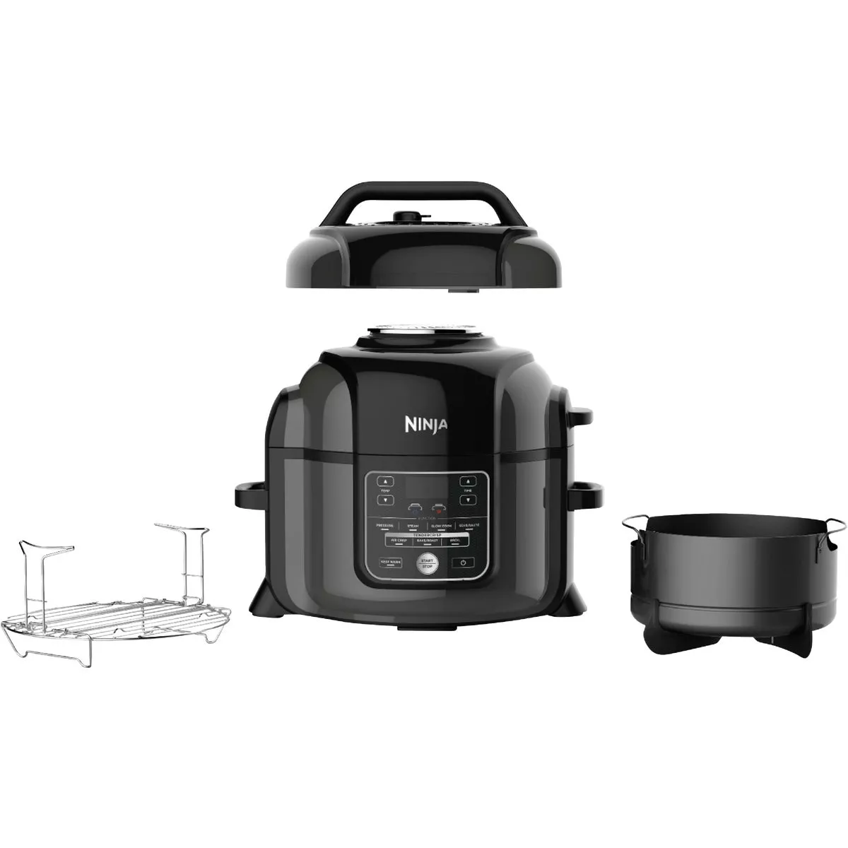 Ninja Foodi 6.5 Qt. Black Stainless Electric Pressure Cooker with Tender Crisp Technology - photo 2
