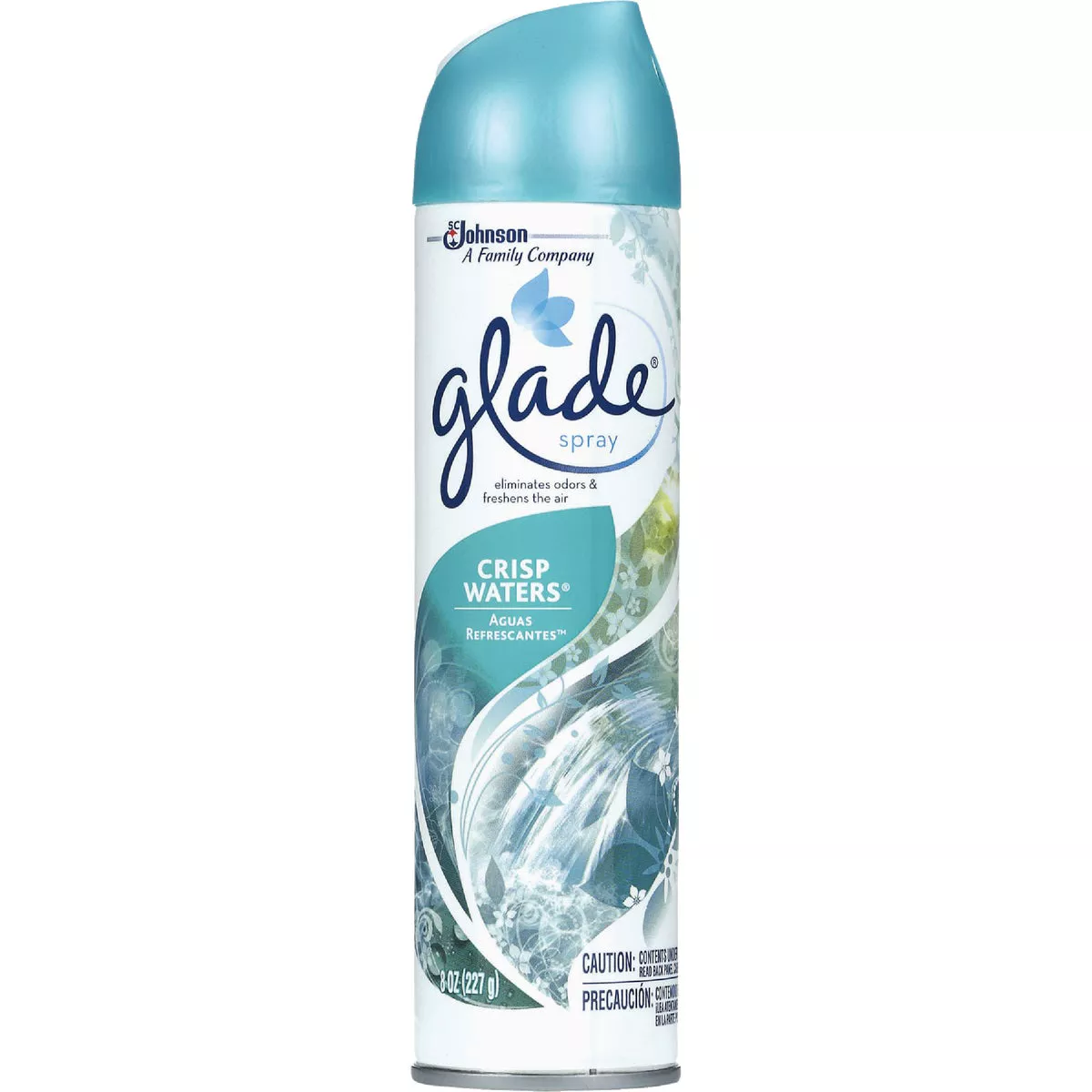 Glade 8 Oz. Crisp Waters Aerosol Spray Air Freshener