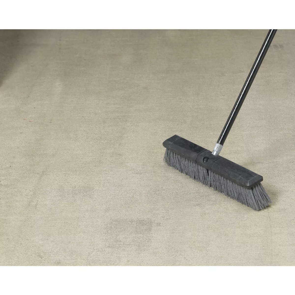 Do it Best 18 In. W. x 60 In. L. Metal Handle Heavy-Duty Synthetic Sweep Push Broom - photo 2