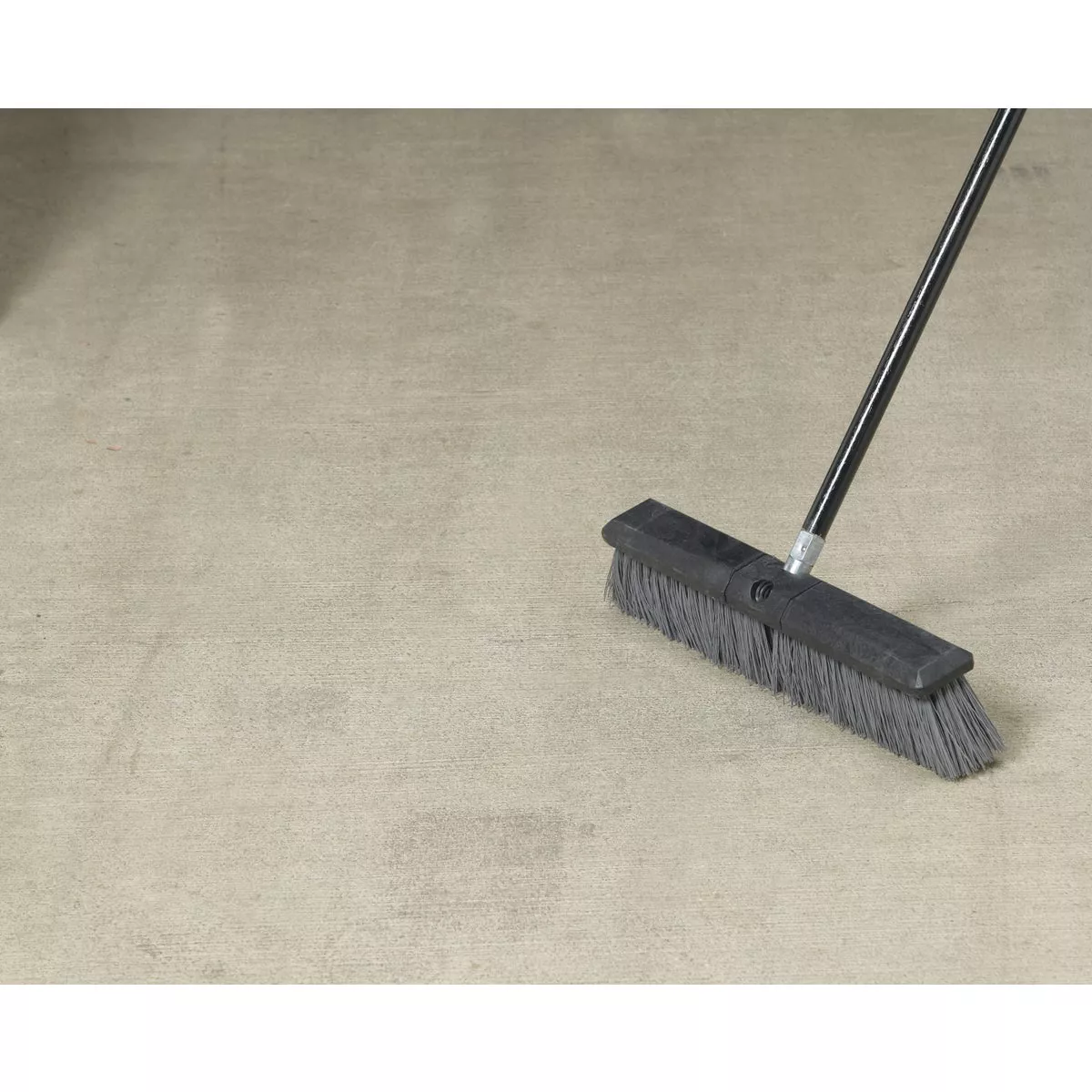 Do it Best 18 In. W. x 60 In. L. Metal Handle Heavy-Duty Synthetic Sweep Push Broom - photo 3