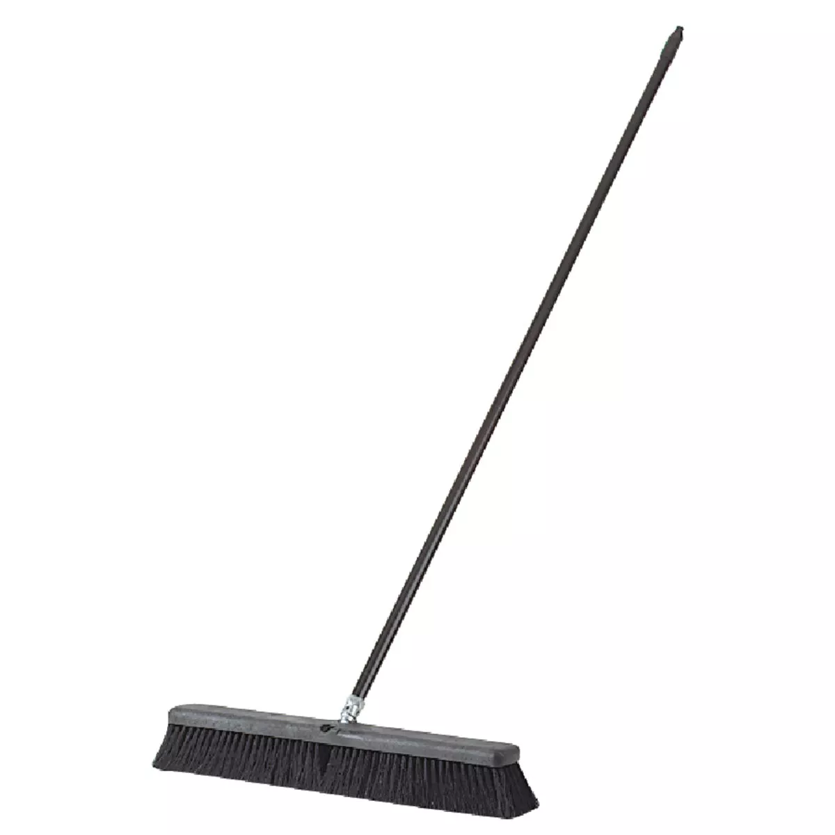 Do it Best 24 In. W. x 60 In. L. Metal Handle Black-Fibre Border Push Broom - photo 2