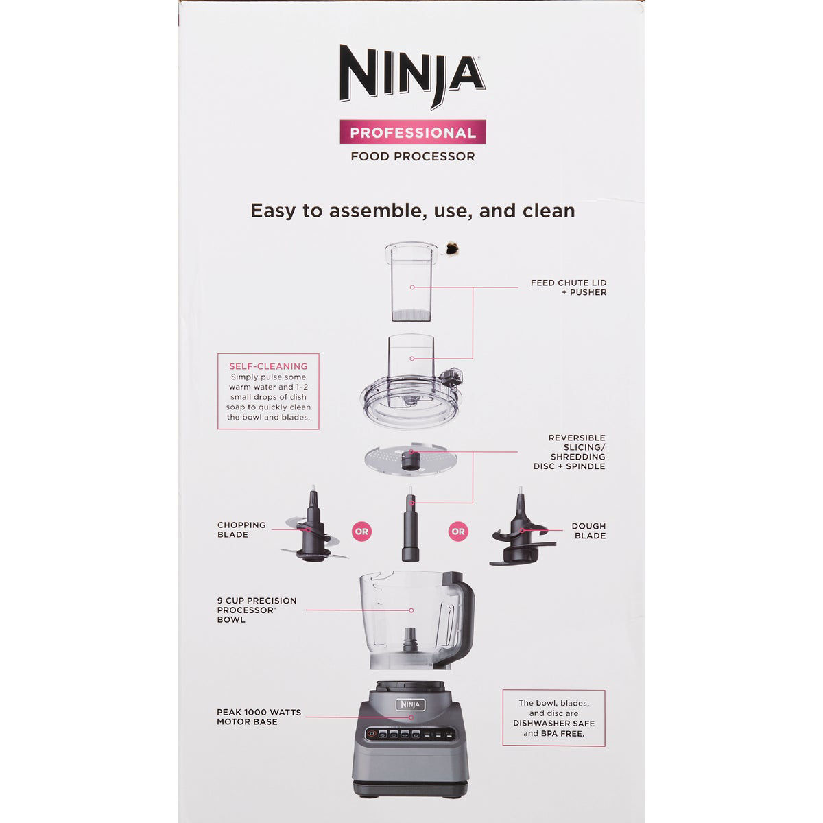 Ninja BN601 Professional 1000W Food Processor Replacement Motor Base