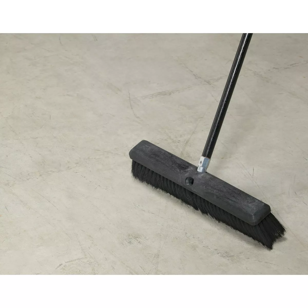 Do it Best 18 In. W. x 60 In. L. Metal Handle Black-Fibre Border Push Broom - photo 2