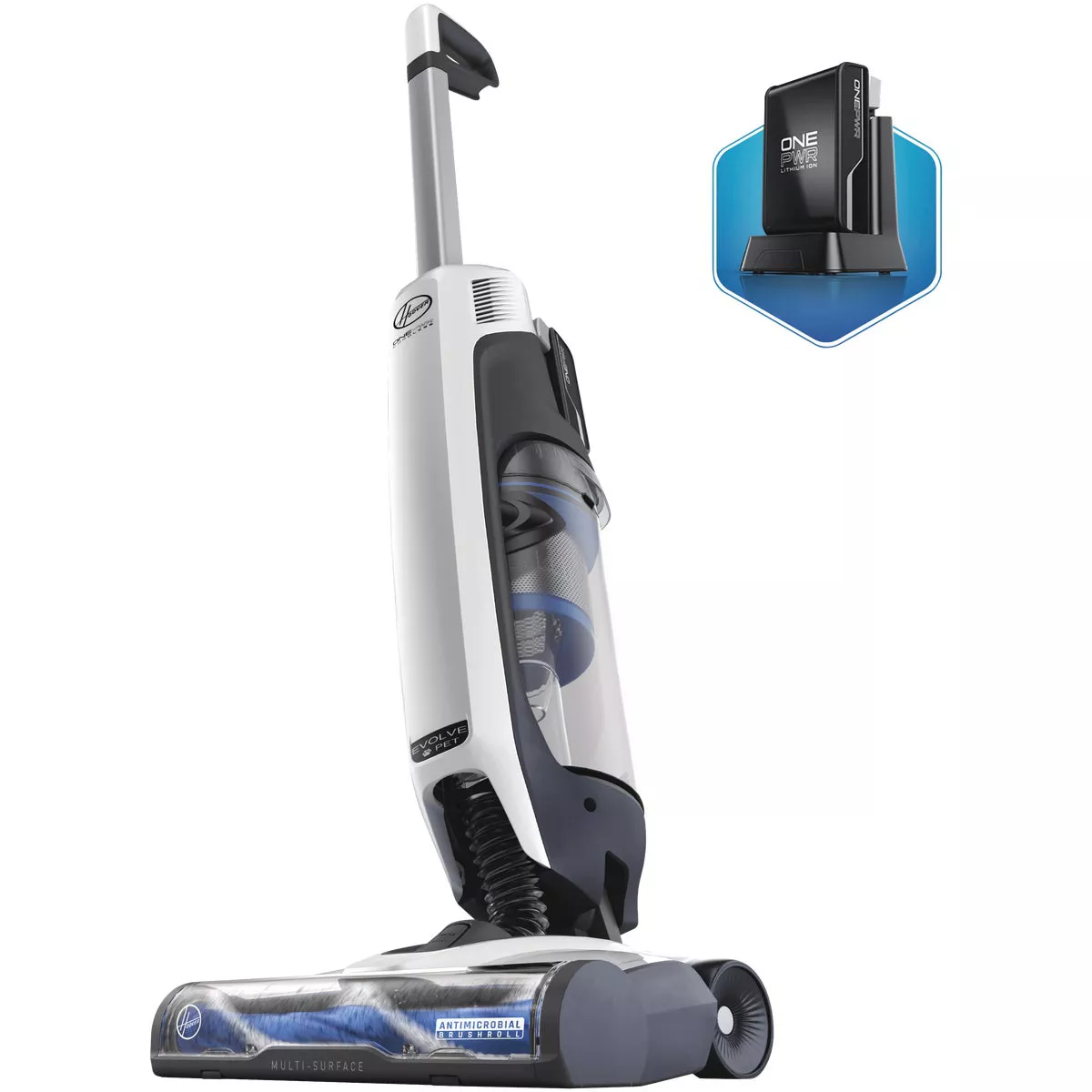 Hoover ONEPWR Evolve Pet Cordless Carpet & Floor Sweeper - photo 2