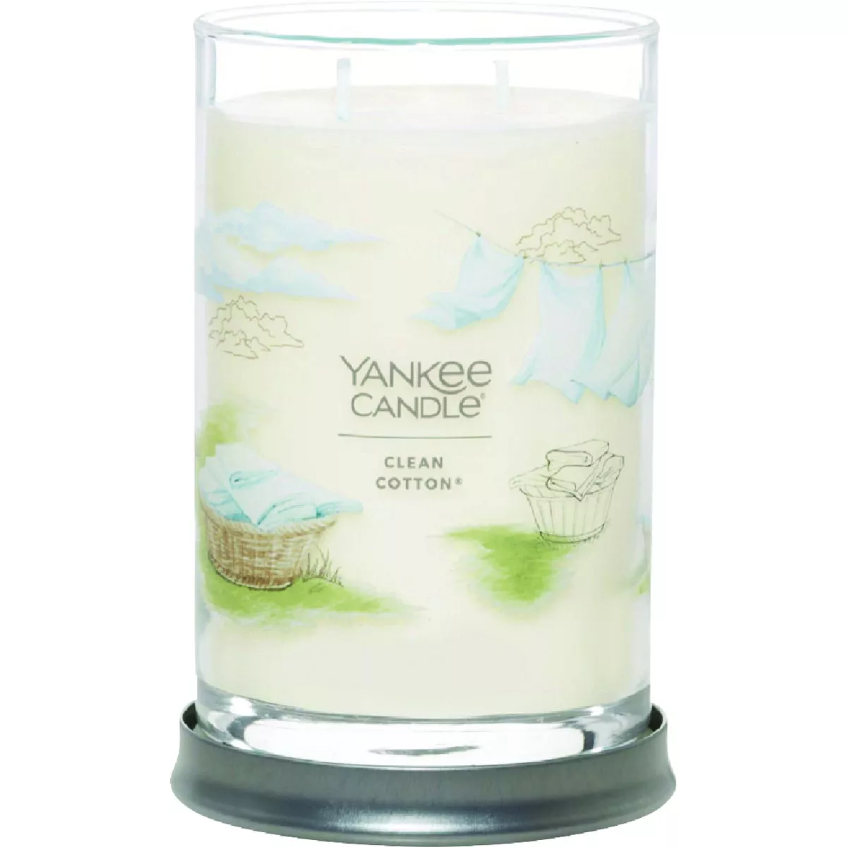 Yankee Candle 13 Oz. Clean Cotton Medium Jar Candle - photo 2