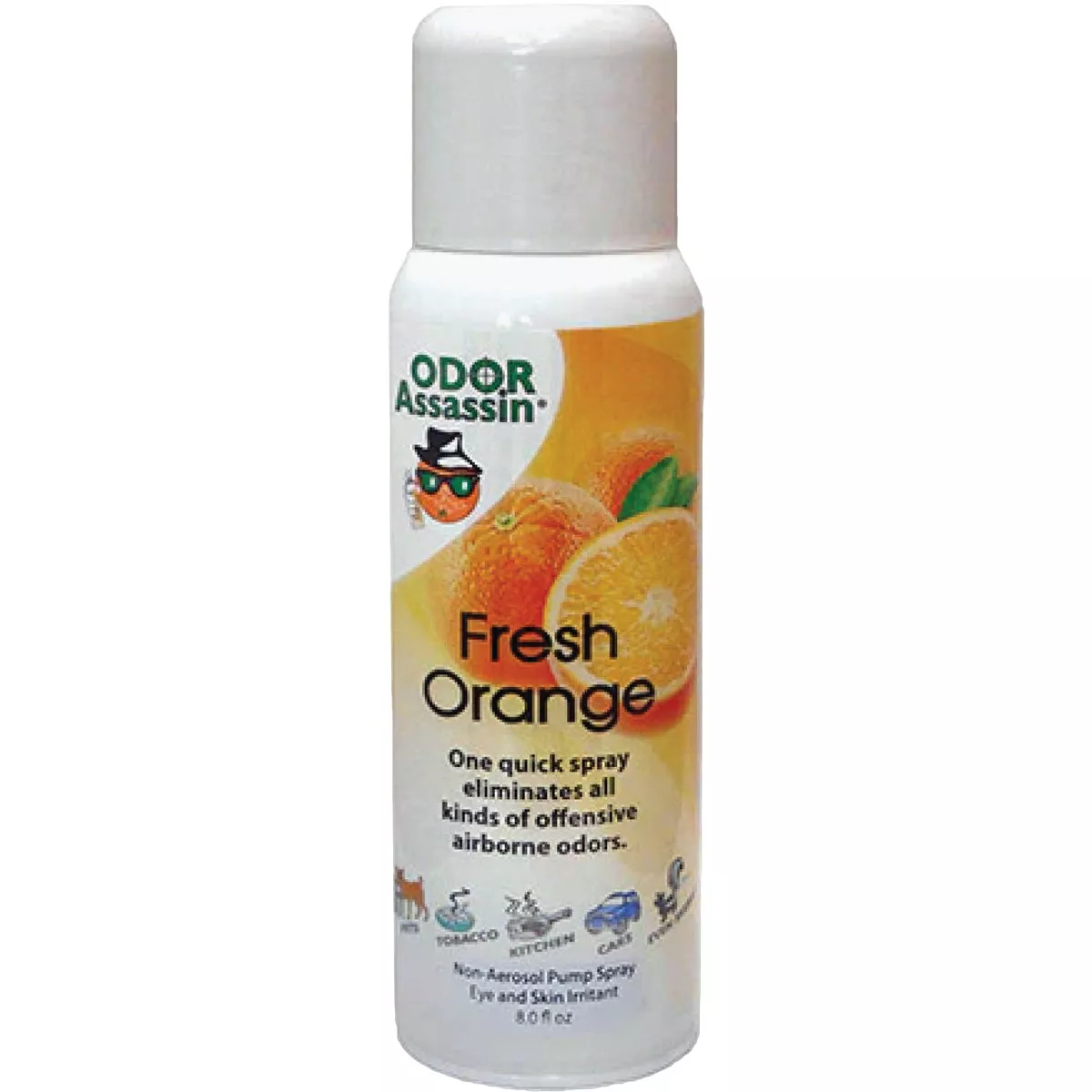 Odor Asssassin 8 Oz. Orange Easy Pump Spray Can