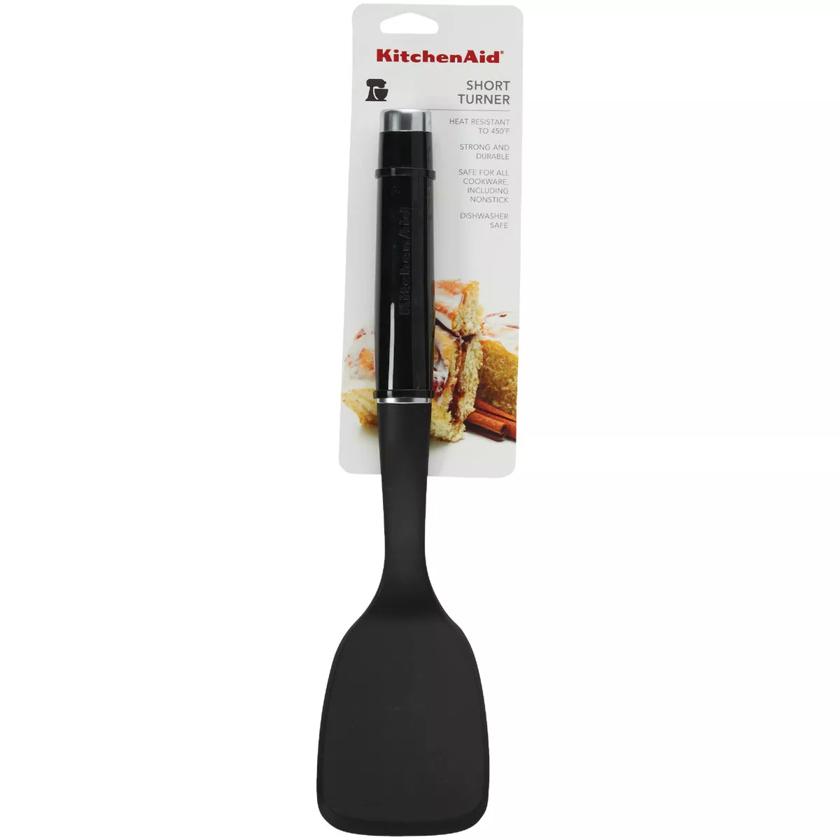 KitchenAid 12 In. Black Nylon Solid Turner - photo 2