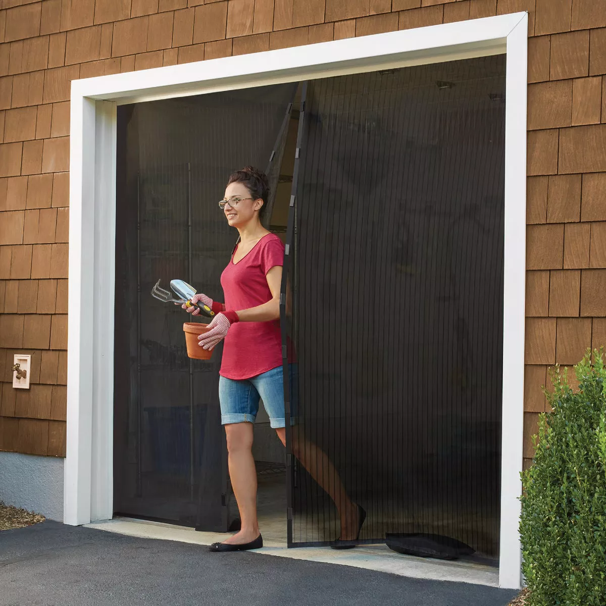 Magic Mesh Garage Screen Door - photo 6