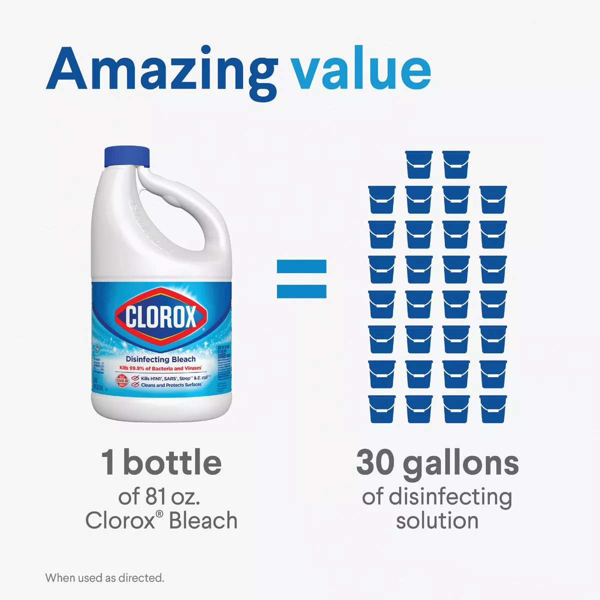 Clorox 81 Oz. Disinfecting Bleach - photo 5