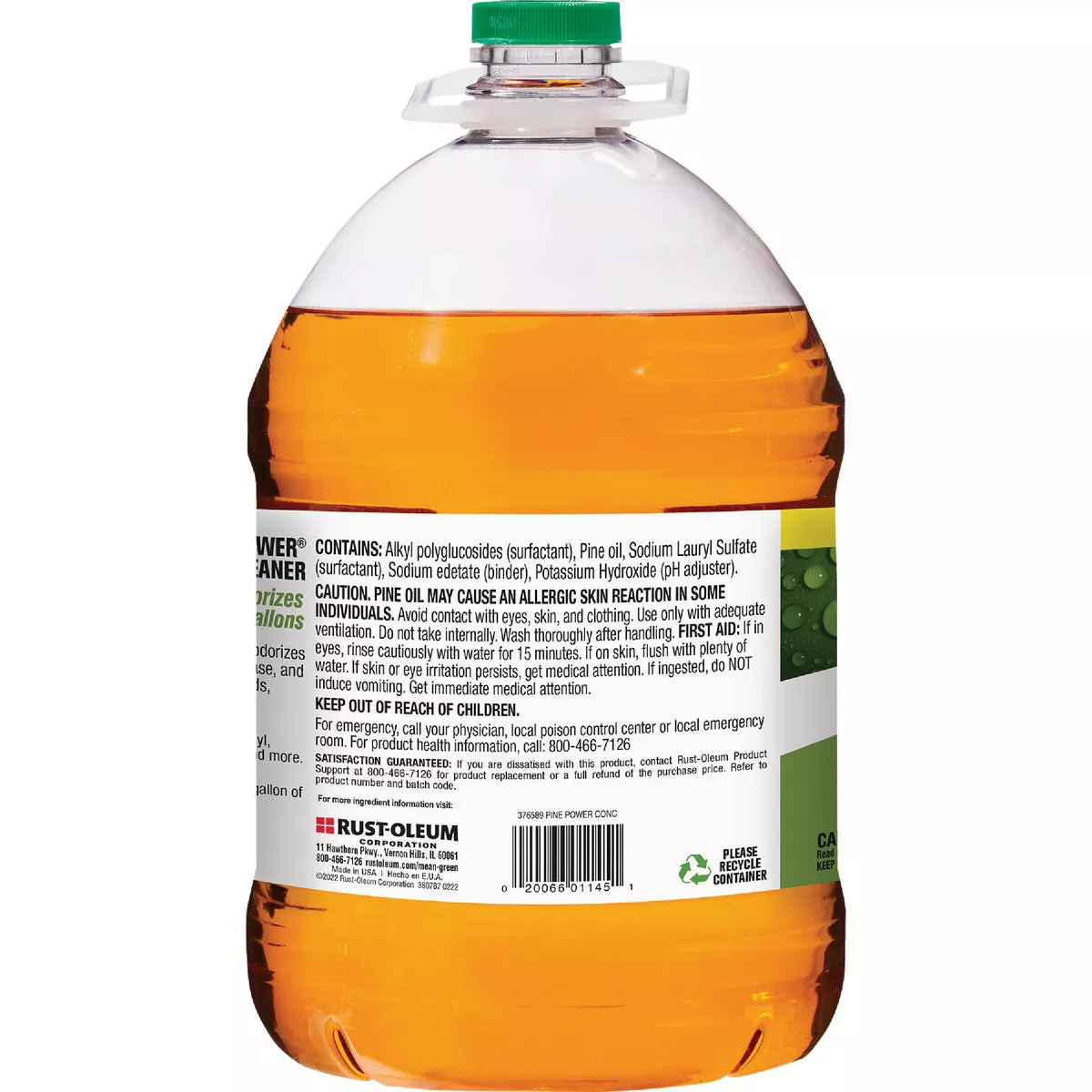 Mean Green 132 Oz. Pine Power Industrial Concentrate Multi-Purpose Cleaner - photo 3