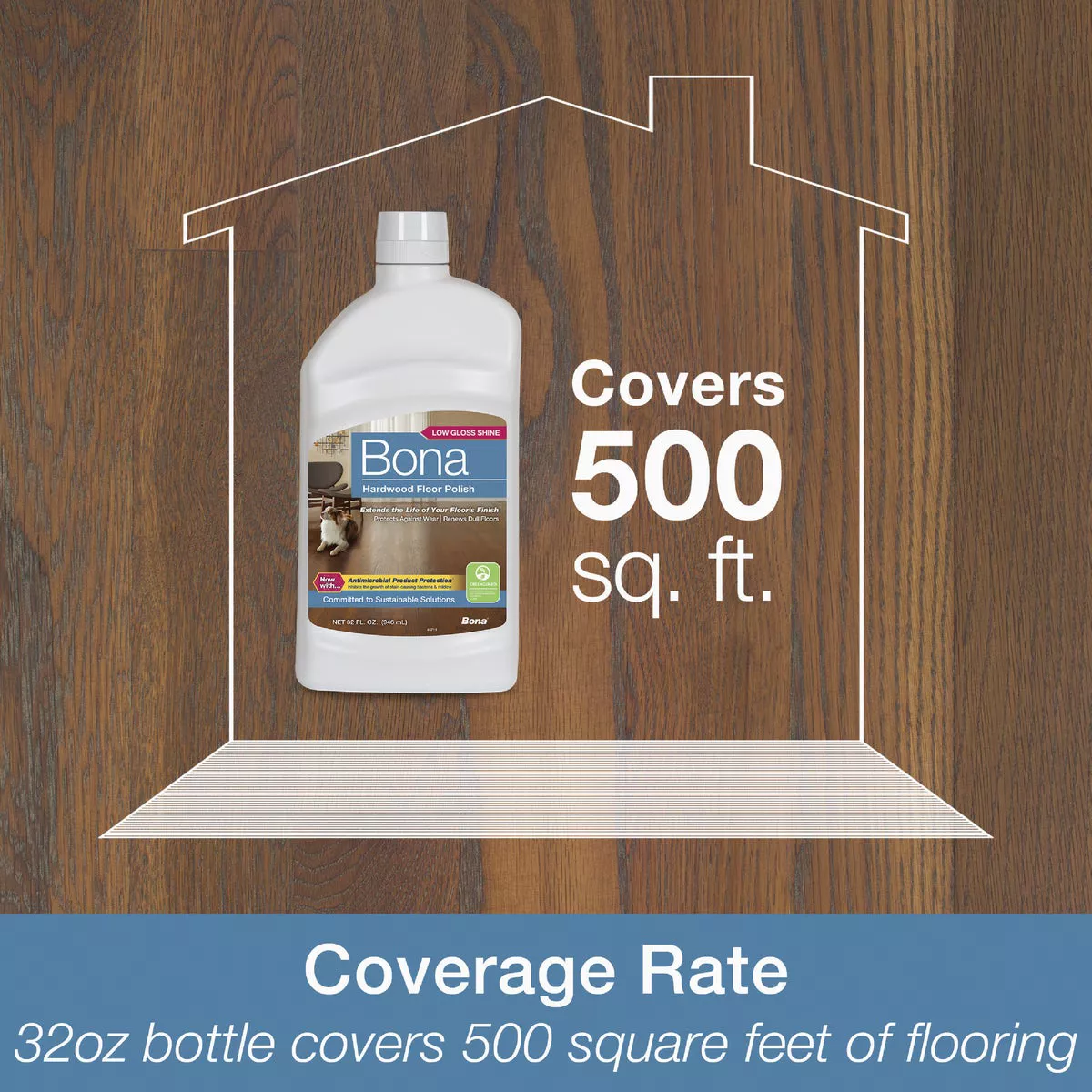 Bona 32 Oz. Low Gloss Hardwood Floor Polish - photo 4