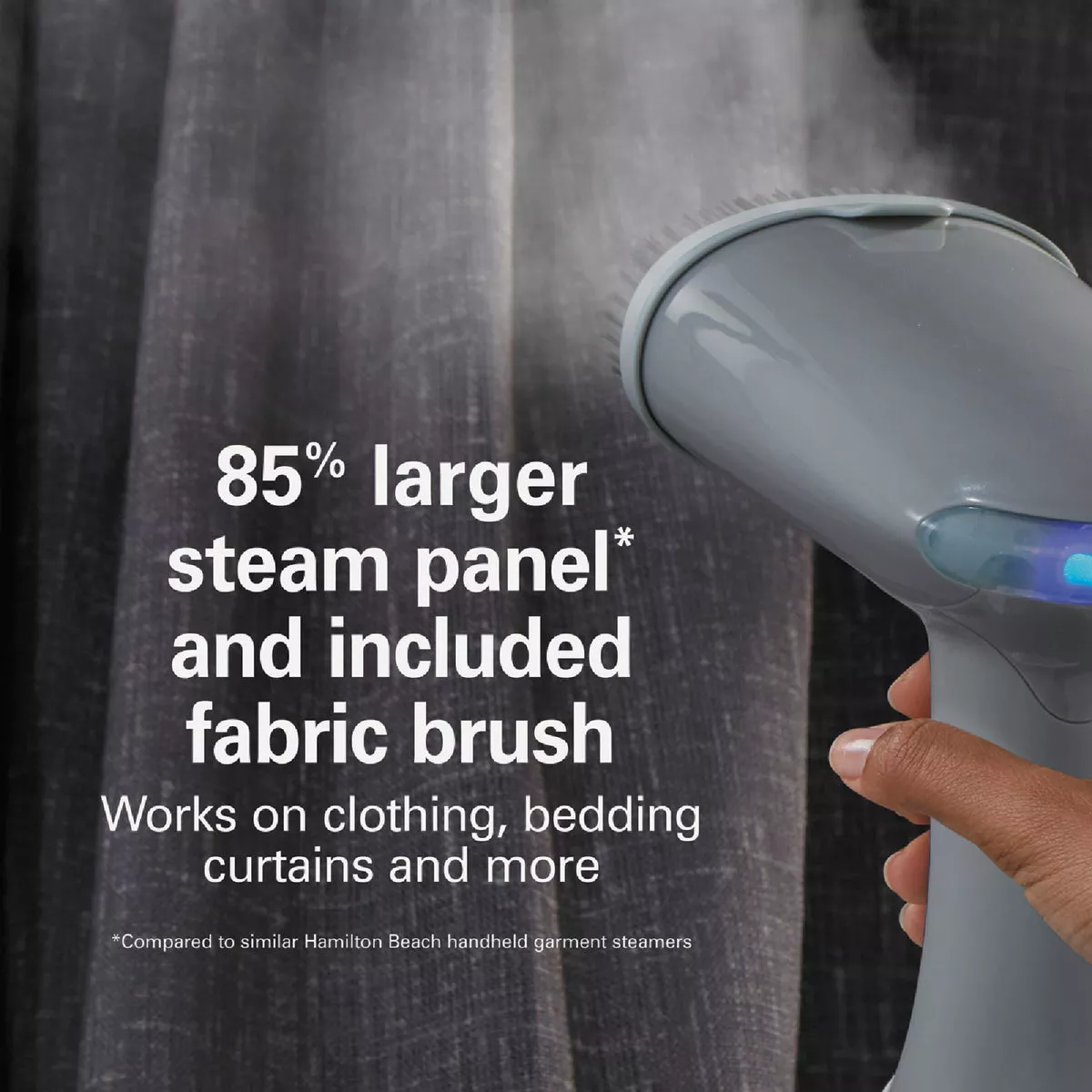 Hamilton Beach 1200W Gray Handheld Garment Steamer - photo 12