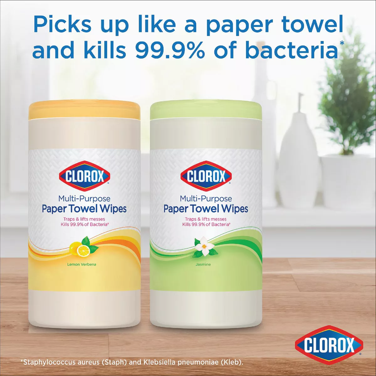 Clorox Jasmine Multi-Purpose Paper Towel Sanitizing Wipes (75-Count) - photo 6