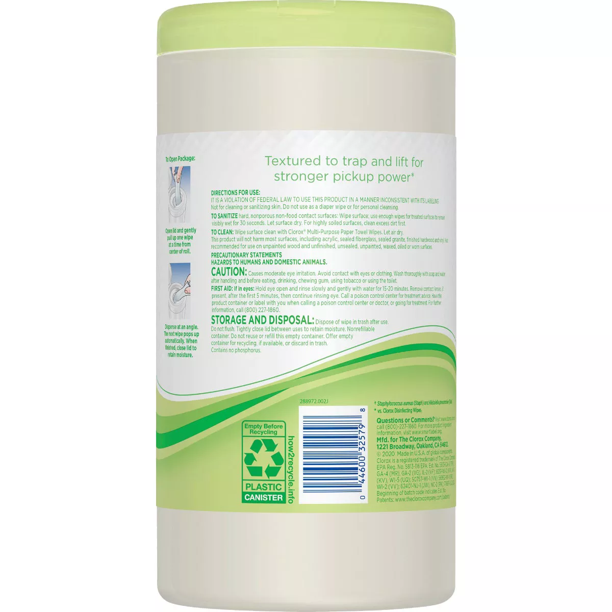 Clorox Jasmine Multi-Purpose Paper Towel Sanitizing Wipes (75-Count) - photo 2