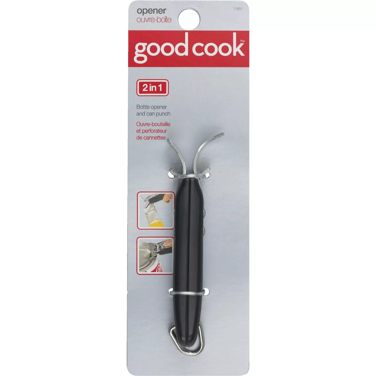 Goodcook 2-In-1 Can Tapper & Bottle Opener