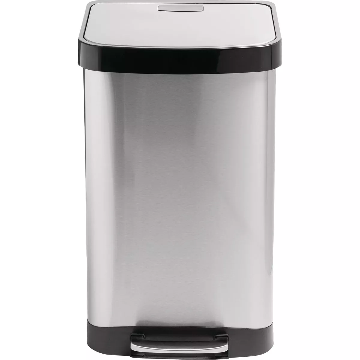 Ninestars 13.2 Gal. Stainless Steel Foot Pedal Trash Can