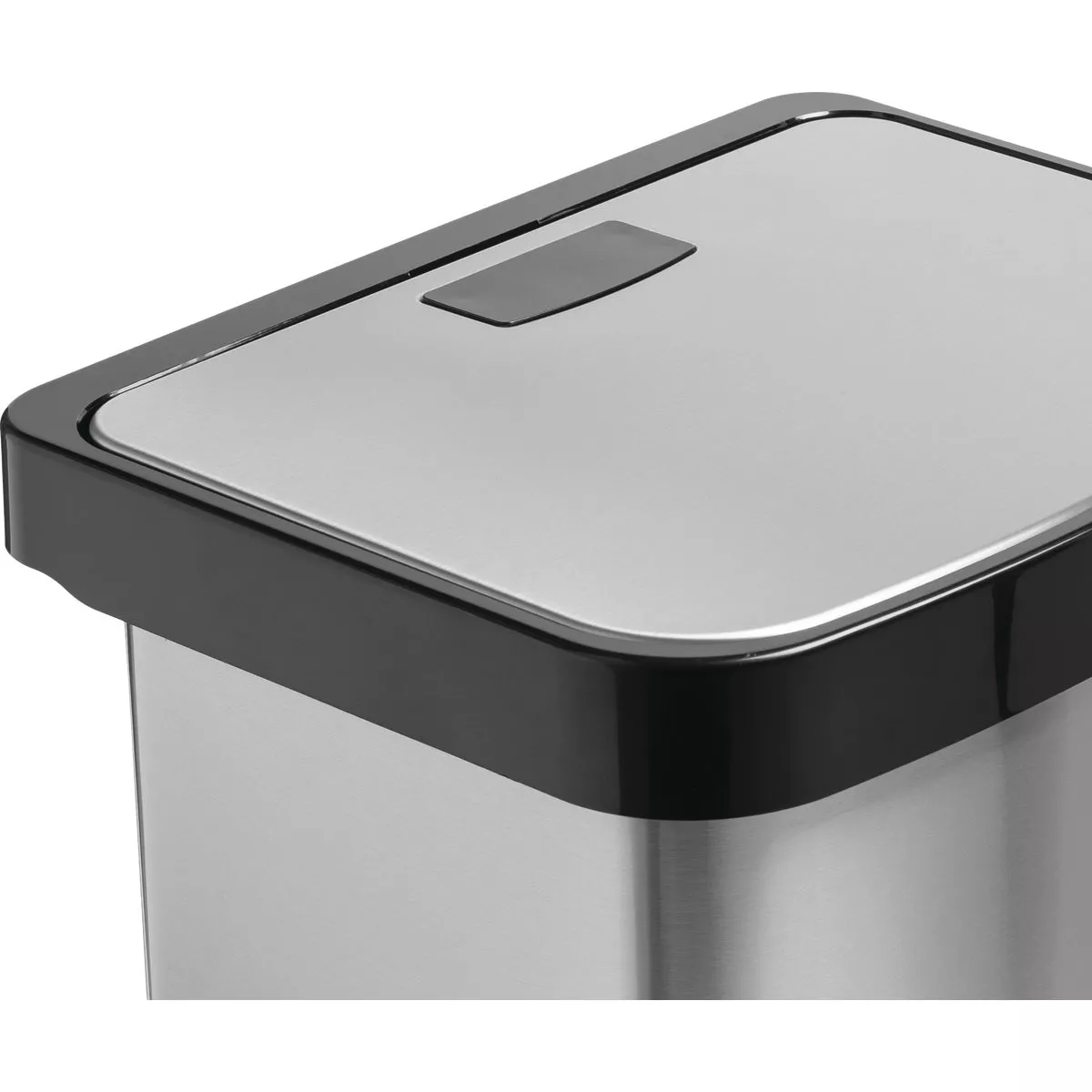 Ninestars 13.2 Gal. Stainless Steel Foot Pedal Trash Can - photo 3