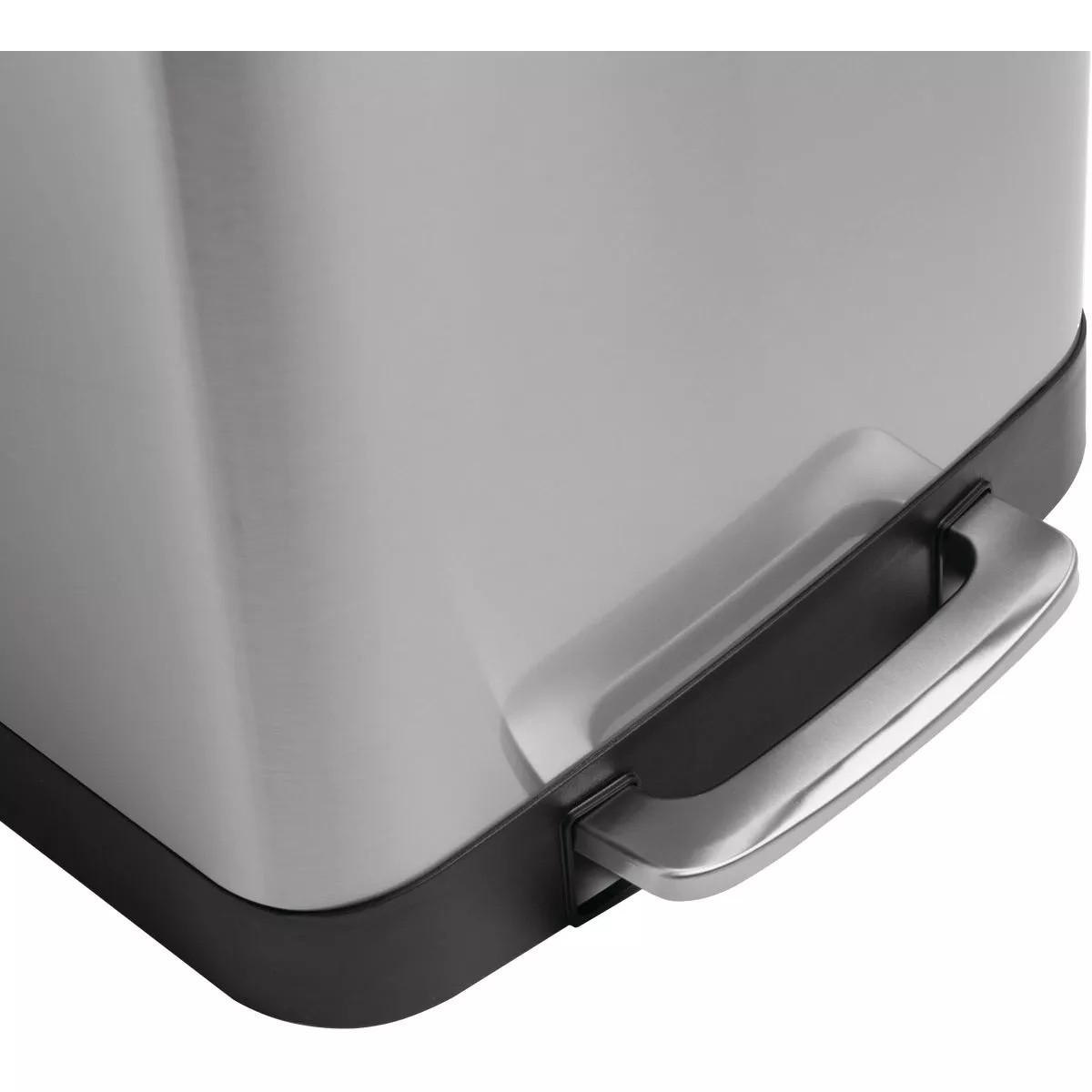 Ninestars 13.2 Gal. Stainless Steel Foot Pedal Trash Can - photo 4