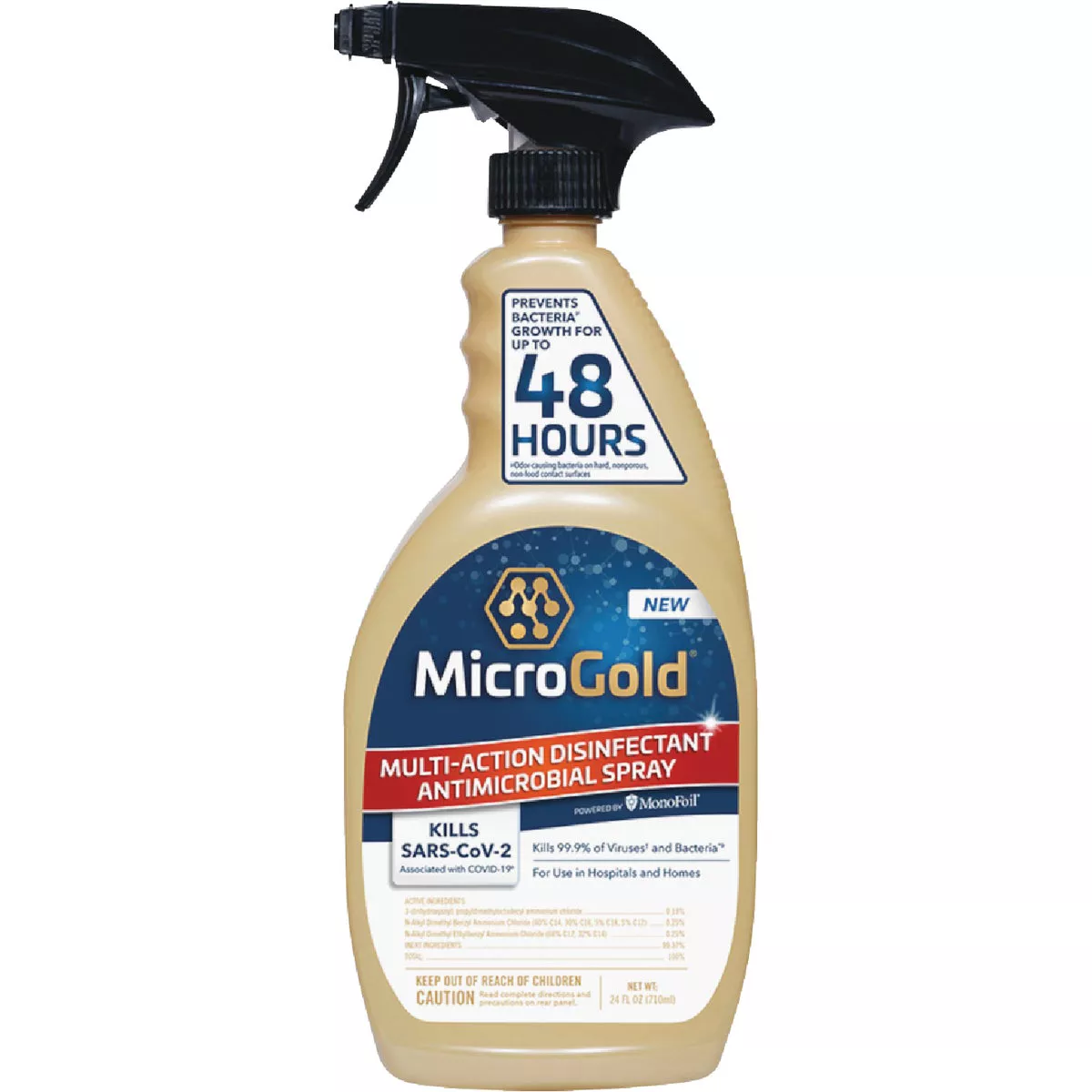 MicroGold 24 Oz. Multi-Action Disinfectant Antimicrobial Spray
