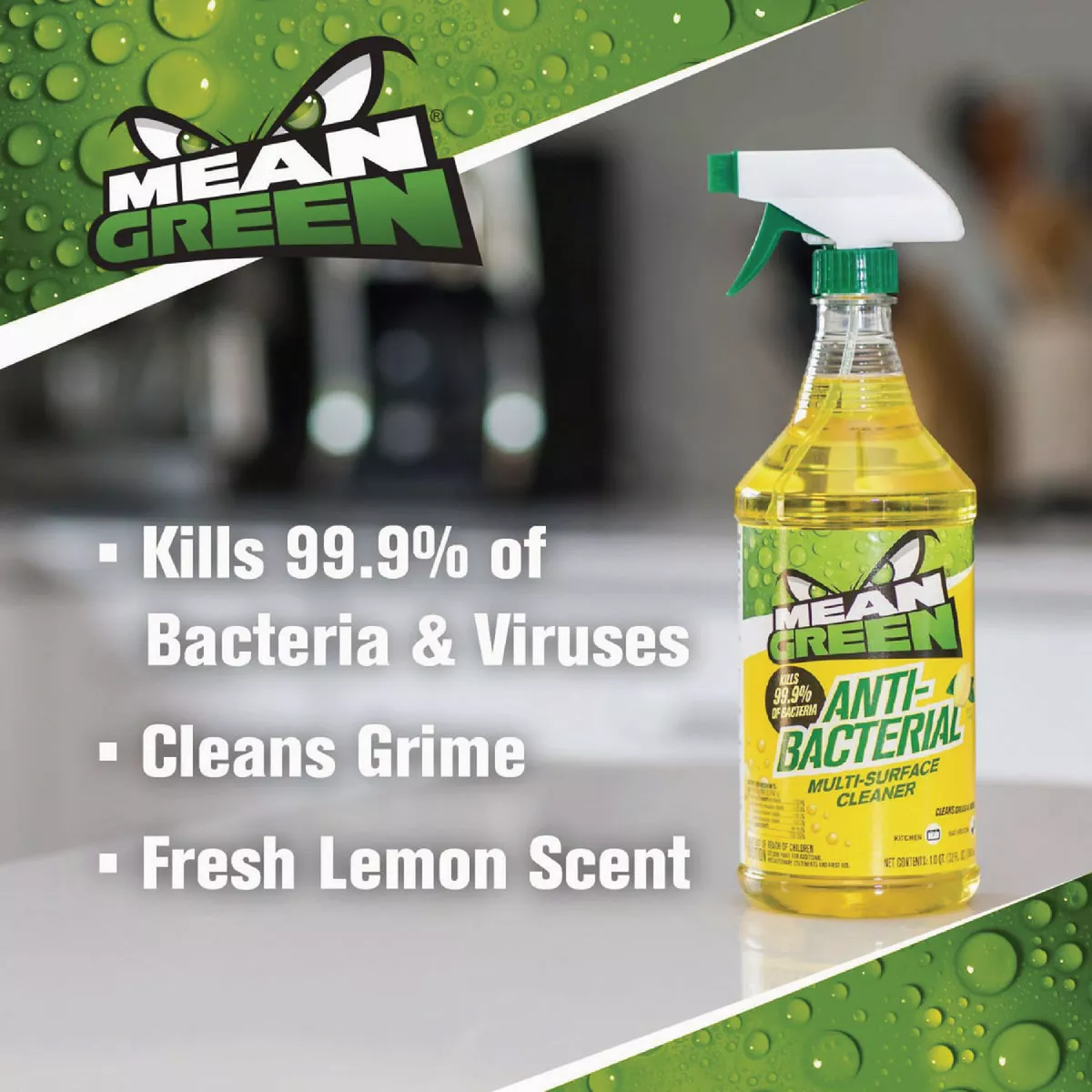 Mean Green 1 Gal. Anti-Bacterial Multi-Surface Disinfectant Cleaner - photo 3