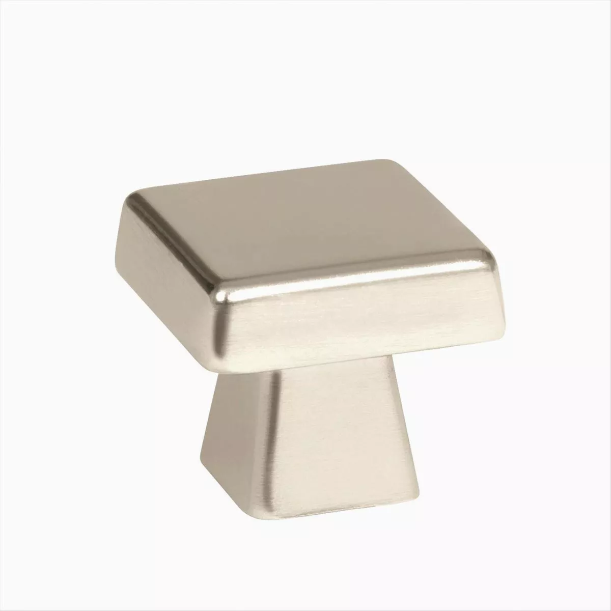 Amerock Blackrock 1.1875 In. Square Polished Nickel Cabinet Knob