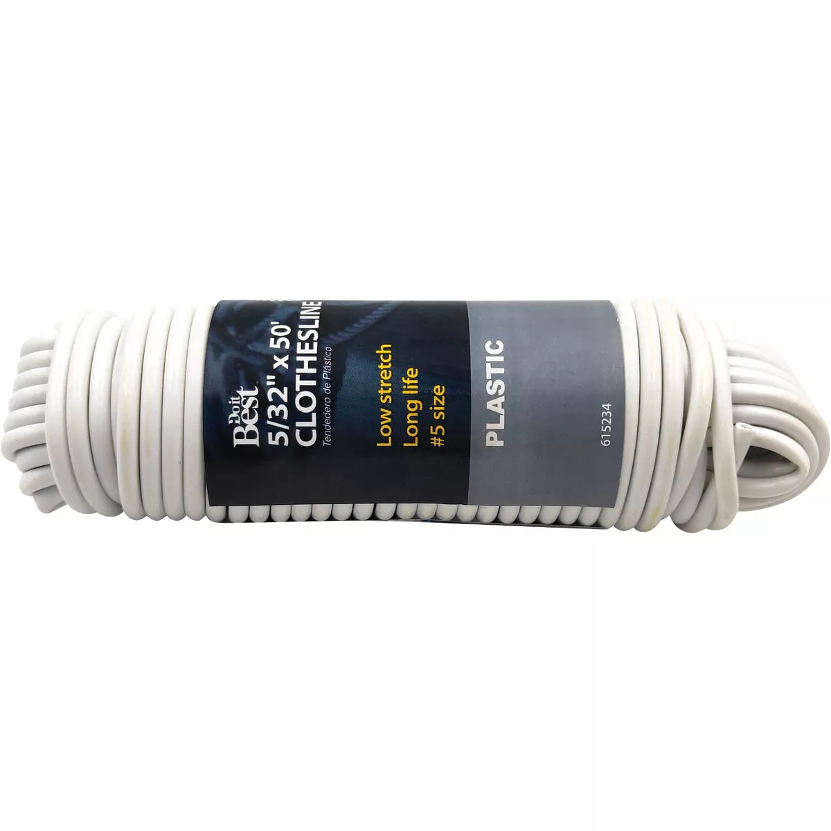 Do it Best 50 Ft. #5 Low Stretch Clothesline, 18 Lb. Working Load Limit