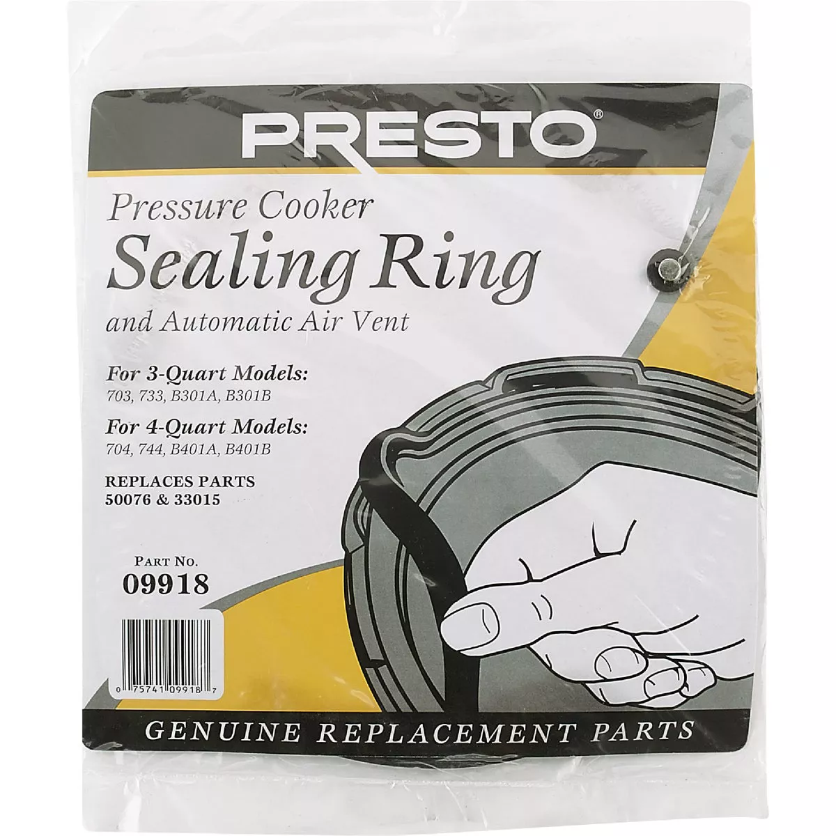 Presto 3-4 Qt. Pressure Cooker or Canner Gasket - photo 2